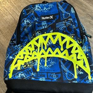 Boys Hurley Backpack. Clean. Used a few months